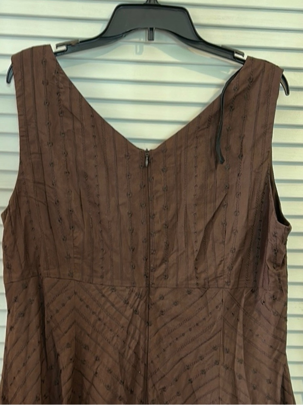 Rabbit Rabbit Rabbit Brown Midi Dress - 16W - Picture 4 of 5